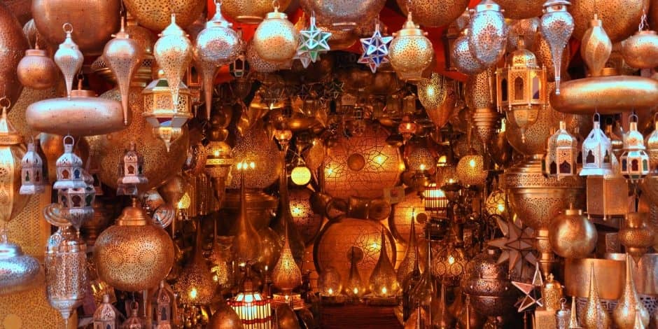 lamps shop in marrakech