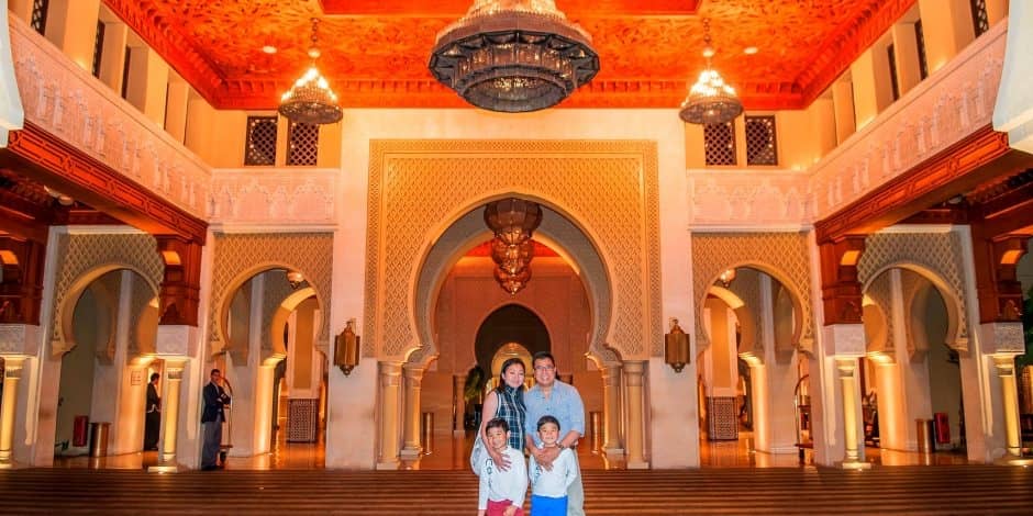 family photo souvenir morocco hotel